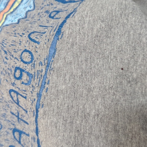 Patagonia Girls Size 14 Long Sleeved Logo Tee - Picture 5 of 5